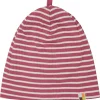 loud + proud Beanie gestreift mit Rippe Rouge Hot