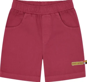 loud + proud Bermuda Light Twill Rouge Online
