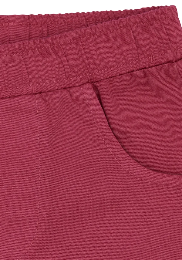 loud + proud Bermuda Light Twill Rouge Online