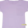 loud + proud Blusenshirt aus Musseline Jersey Lilac New
