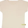 loud + proud Blusenshirt aus Musseline Jersey Vanilla Hot