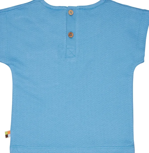 loud + proud Blusenshirt aus Musseline Jersey Basin Hot