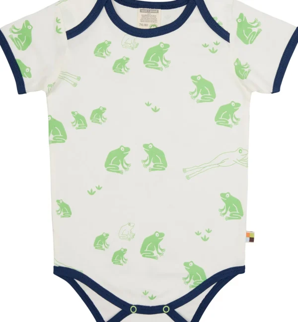 loud + proud Body kurzarm Druck Opal Online