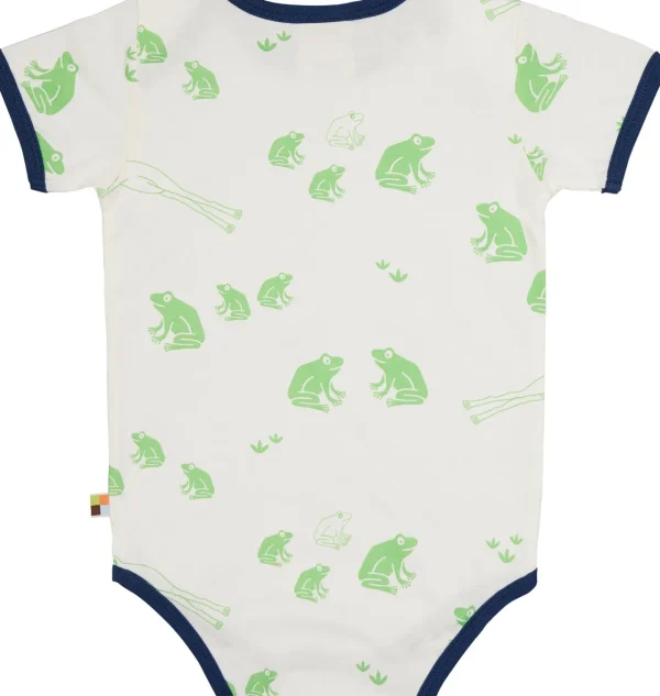 loud + proud Body kurzarm Druck Opal Online