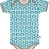 loud + proud Body Kurzarm mit Druck Aqua Discount