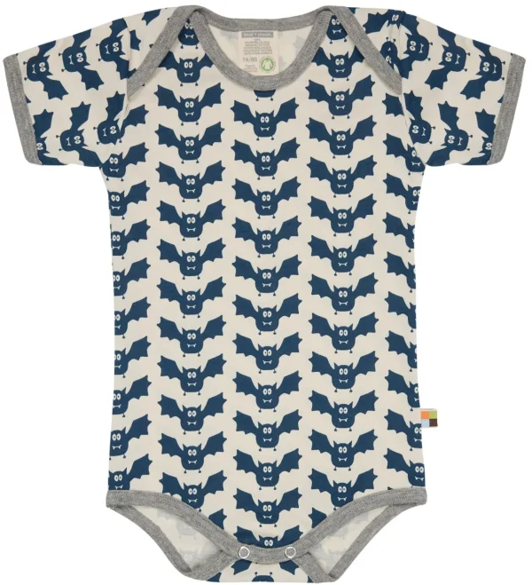 loud + proud Body Kurzarm mit Druck Ultramarine Sale