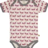 loud + proud Body Kurzarm mit Druck Ameisen Grape Hot