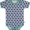 loud + proud Body Kurzarm mit Druck Elefanten Ultramarine Discount