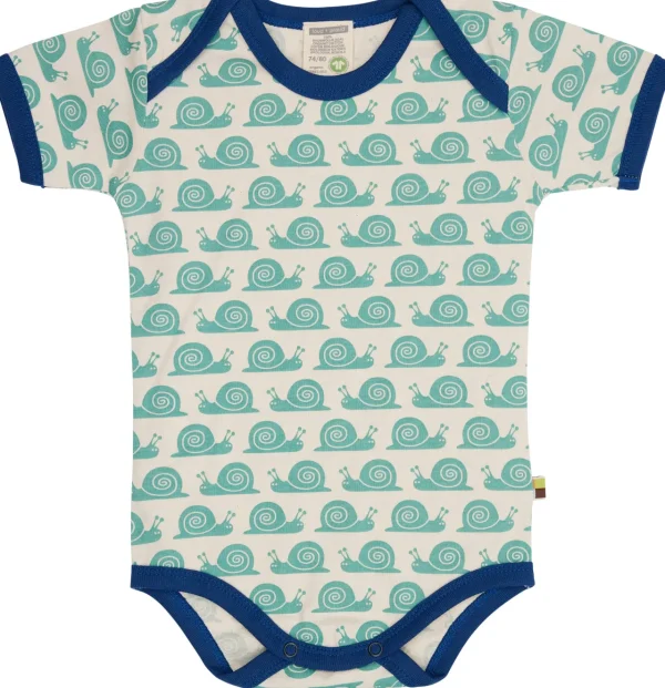 loud + proud Body Kurzarm mit Druck Schnecken Oregano Fashion