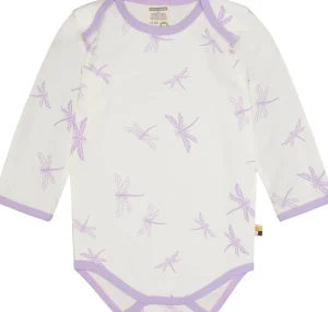 loud + proud Body langarm Druck Lilac Online