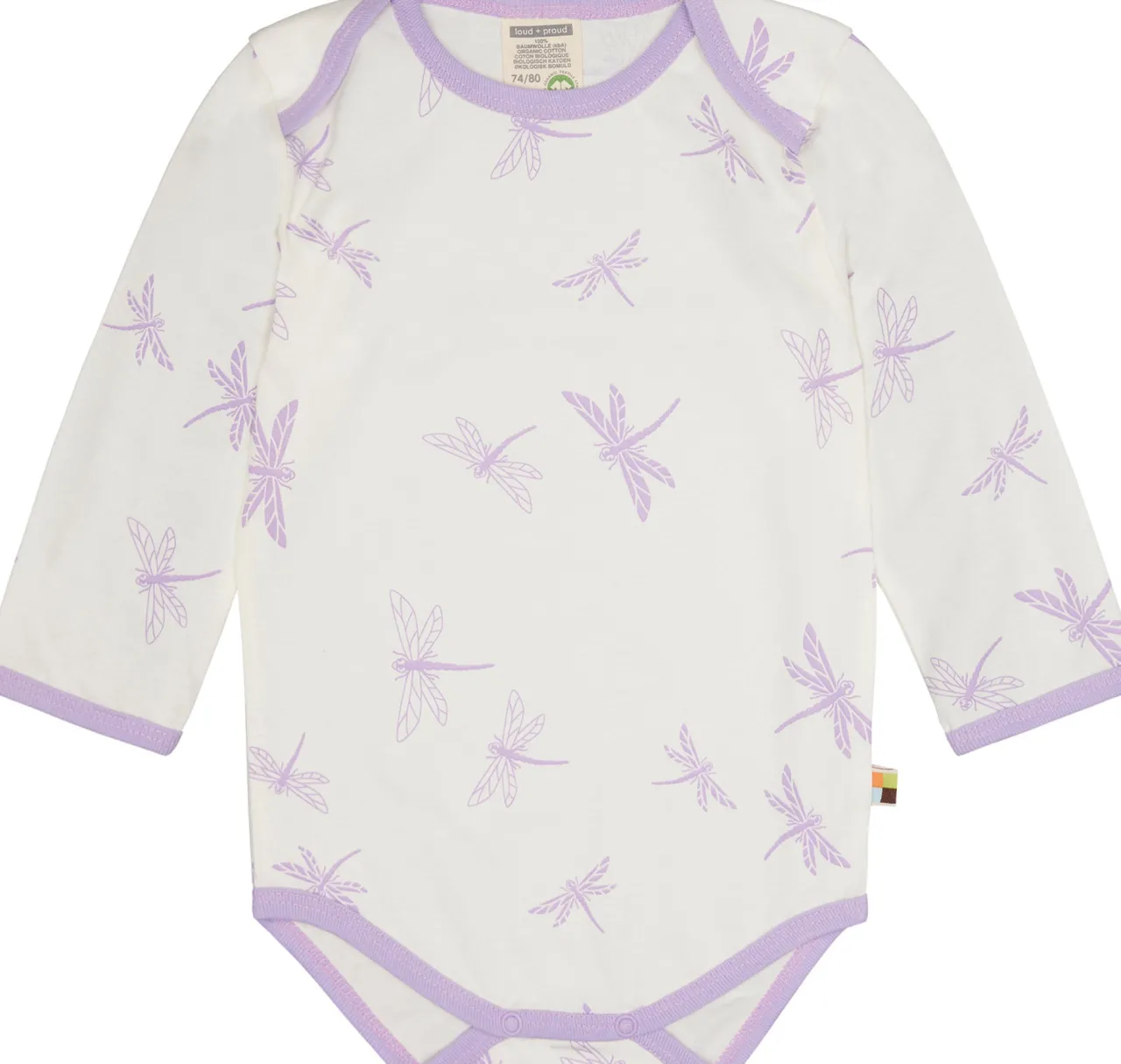 body_langarm_druck_0-1.webp loud + proud Body langarm Druck Lilac Online