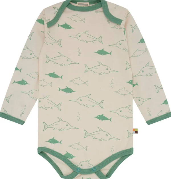 loud + proud Body langarm Druck Bamboo New
