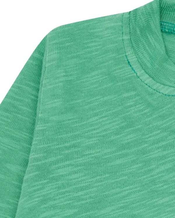 loud + proud Collegejacke Slub Jersey Plant Hot