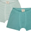 loud + proud Doppelpack Boxer aus Feinripp Oregano Outlet
