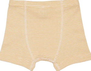 loud + proud Doppelpack Boxer aus Feinripp Curcuma Outlet
