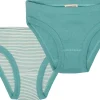 loud + proud Doppelpack Slips aus Feinripp Oregano Clearance