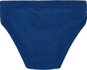 loud + proud Doppelpack Slips aus Feinripp Ultramarine Fashion