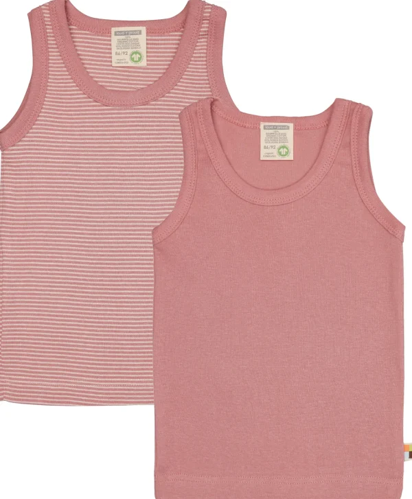 loud + proud Doppelpack Unterhemden aus Feinripp Blossom Fashion
