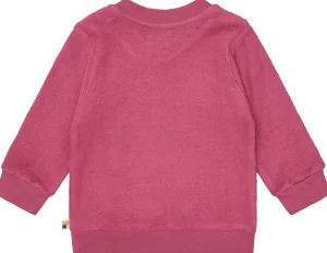 loud + proud Fleece-Sweatshirt Rouge New