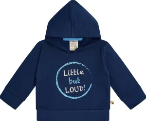 loud + proud Hoodie mit Druckmotiv Ultramarine Online