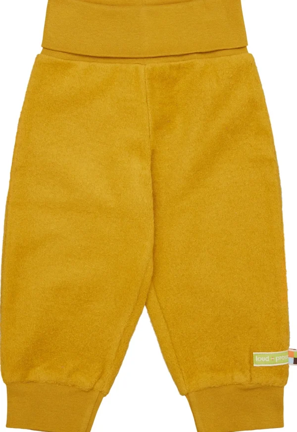 loud + proud Hose aus Baumwoll-Fleece Curry Fashion
