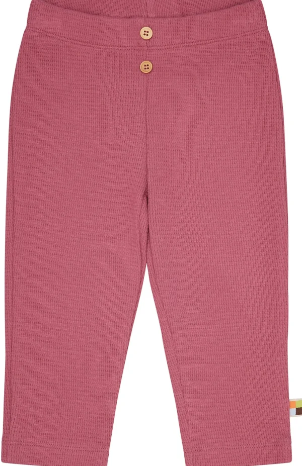 loud + proud Hose in Waffel-Optik Rouge Online