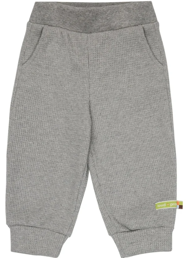loud + proud Hose in Waffelstruktur Grey Sale
