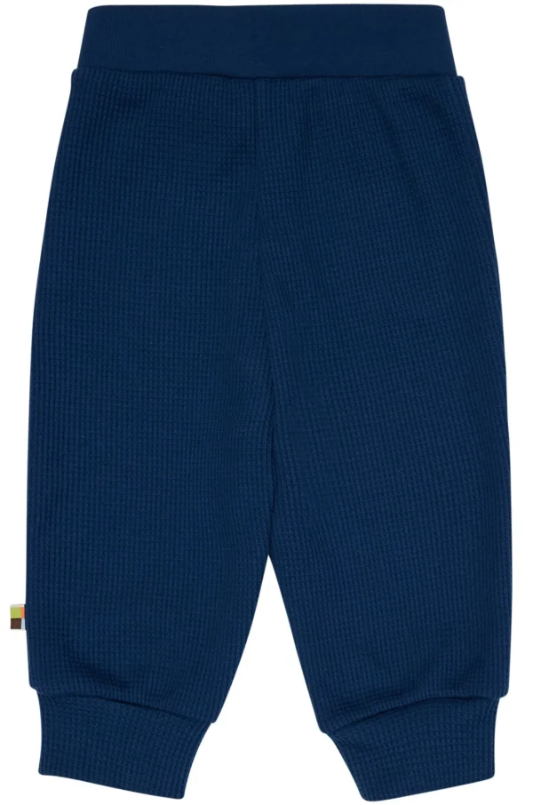 loud + proud Hose in Waffelstruktur Ultramarine New
