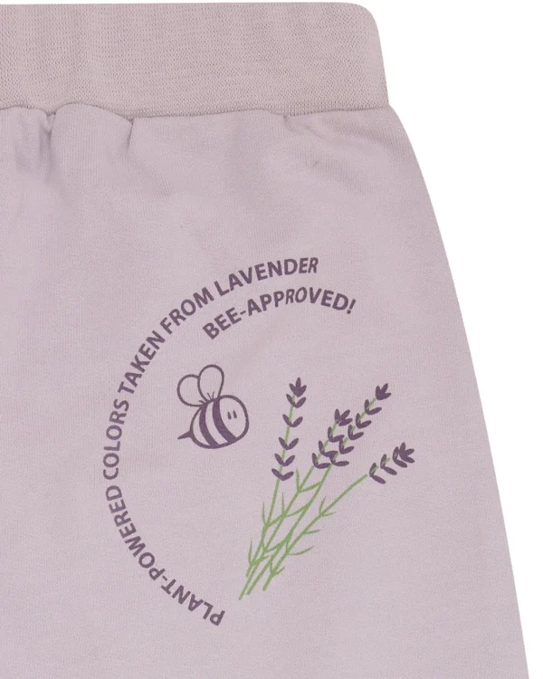 loud + proud Hose mit Pflanzenfarben gefärbt Lavender Best