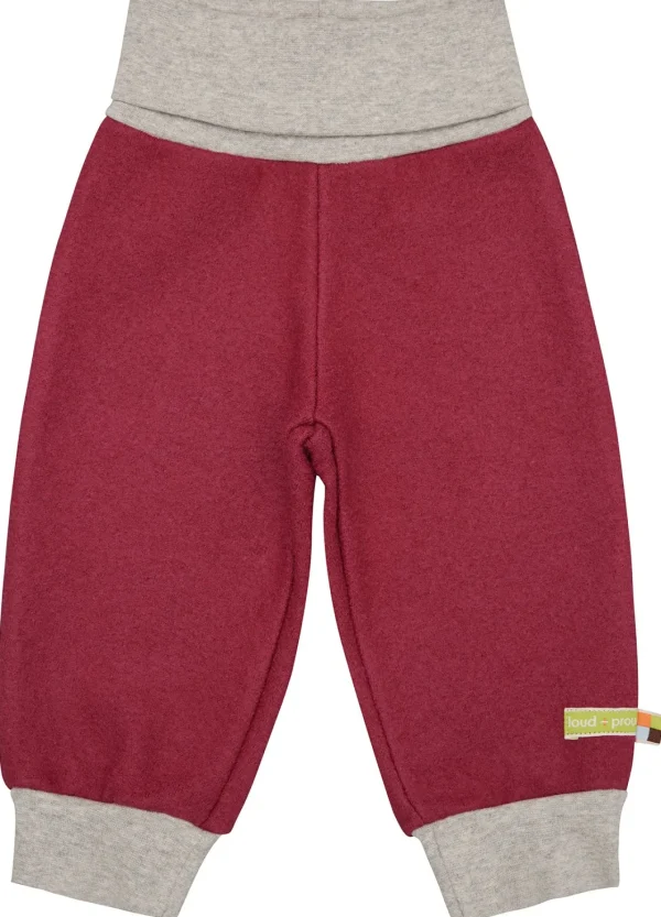 loud + proud Hose Wollwalk Rouge Outlet
