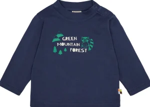 loud + proud Interlock Shirt mit Druckmotiv Ultramarine Discount