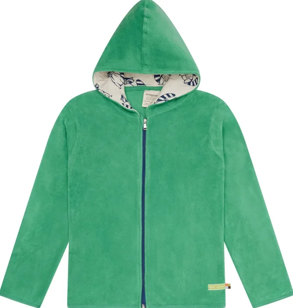 loud + proud Jacke aus Baumwoll-Fleece Plant New
