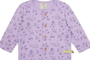loud + proud Jacke aus Musseline Jersey mit Druck Lilac Fashion