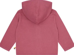loud + proud Jacke in Waffeloptik Rouge New