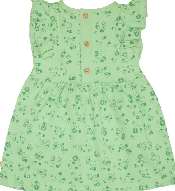 loud + proud Kleid aus Musseline Jersey mit Druck Opal Discount