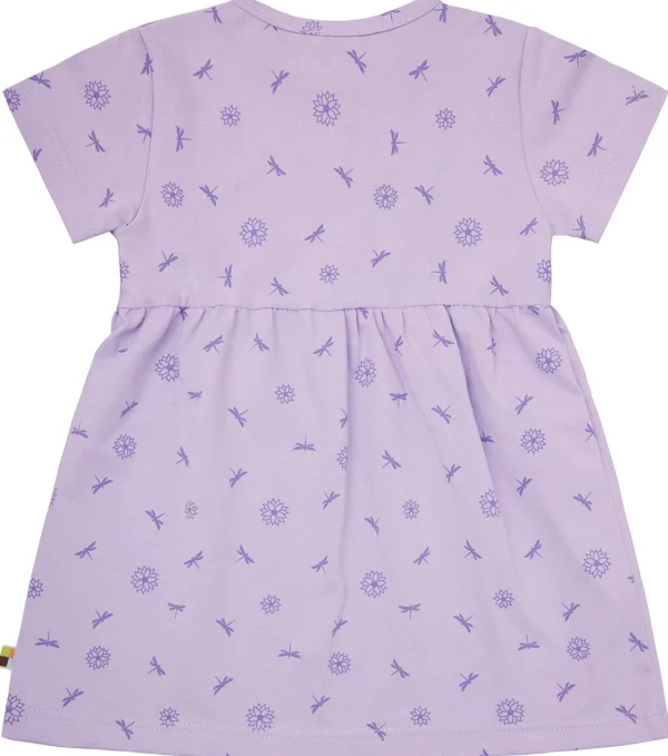 loud + proud Kleid Druck LilacPastel Hot