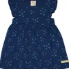 loud + proud Kleid Slub Jersey Ultramarine Discount