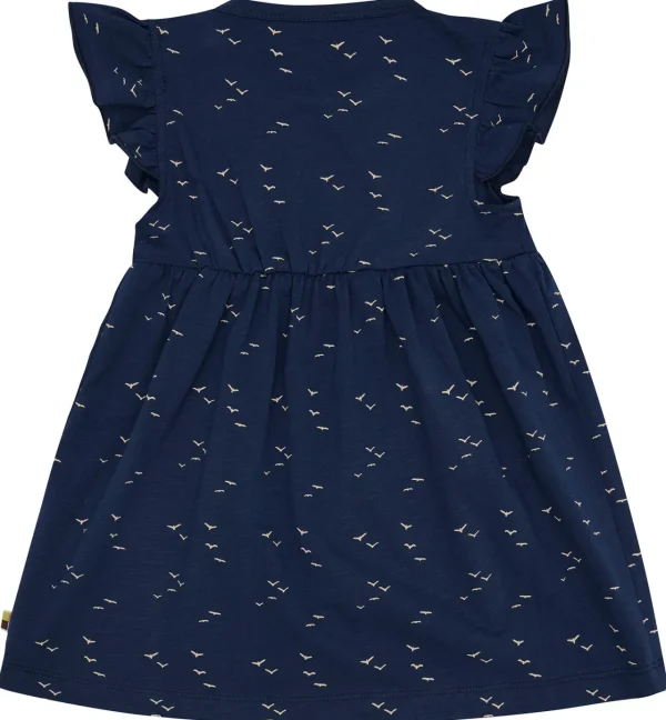 loud + proud Kleid Slub Jersey Ultramarine Hot
