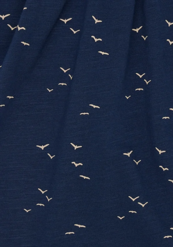 loud + proud Kleid Slub Jersey Ultramarine Hot