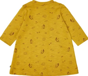 loud + proud Kleid Slub Jersey mit Druck Curry Sale