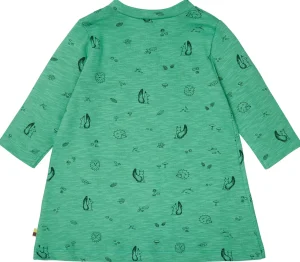 loud + proud Kleid Slub Jersey mit Druck Plant Fashion