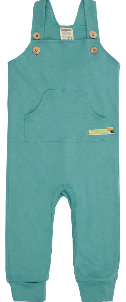 loud + proud Latzhose aus Interlock Oregano New