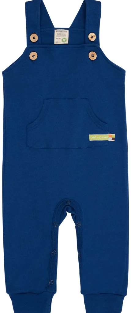 loud + proud Latzhose aus Interlock Ultramarine Fashion