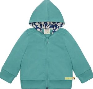loud + proud Leichte Kapuzenjacke aus Interlock Oregano Outlet