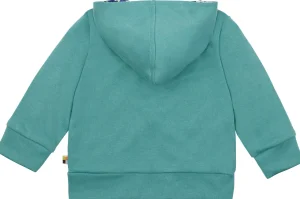 loud + proud Leichte Kapuzenjacke aus Interlock Oregano Outlet