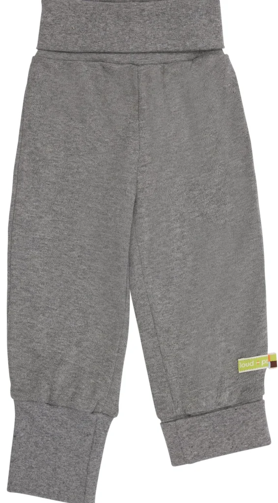 loud + proud Mitwachs-Hose aus Interlock Grey Sale