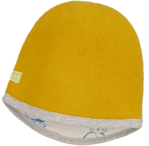 loud + proud Mütze Wollfleece Curry Discount