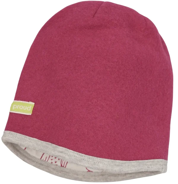 loud + proud Mütze Wollfleece Rouge Fashion
