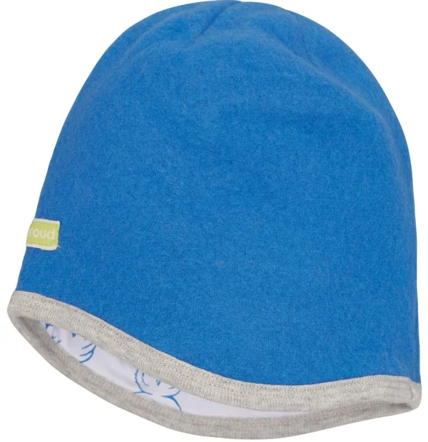 loud + proud Mütze Wollfleece Azur Discount