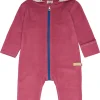 loud + proud Overall aus Baumwoll-Fleece Rouge Outlet